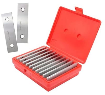 Precisie Parallelle Set 10 Paar 1/8" Dun Staal