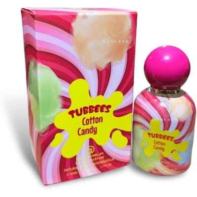 GRANDEUR Kinderparfum COTTON CANDY, 50ml,EAU DE PARFUM - Speelse Geuren voor Kinderen! Ontdek deze kleurrijke parfumset met 6 kindvriendelijke geuren voor jongens en meisjes. Perfect als speelgoed of cadeau! Bestel nu en verras je kind!, communie