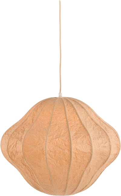 Light & Living Hanglamp Sukau Kraftpapier, 50cm - Bruin