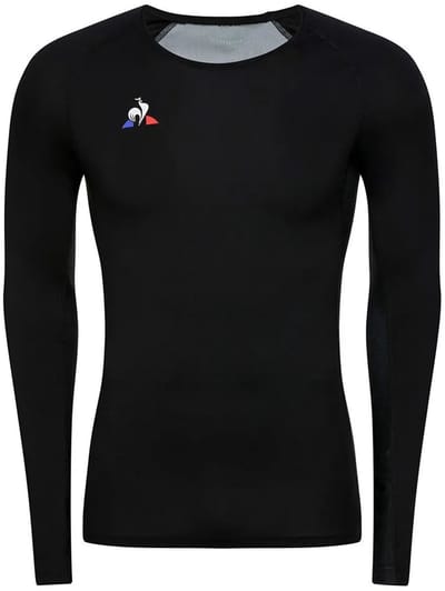 Le Coq Sportif Training Foosmartlayer T-shirt Met Lange Mouwen Zwart L Man