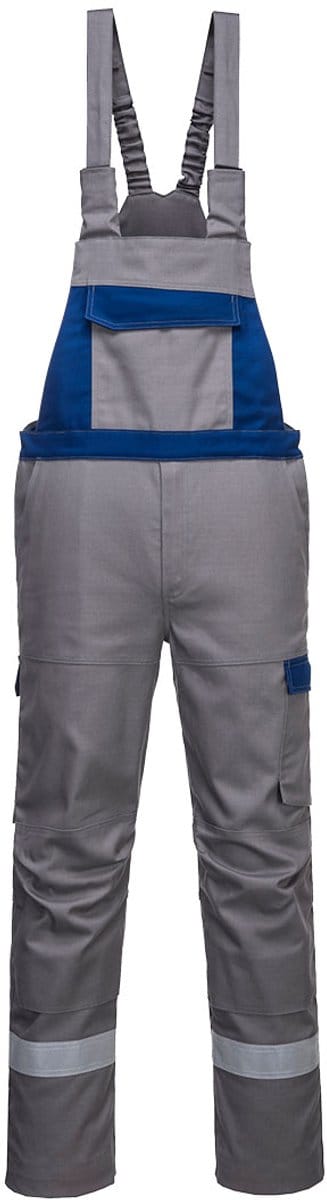 Portwest Bizflame Ultra twee kleuren Amerikaanse overall FR07 - Grijs - L