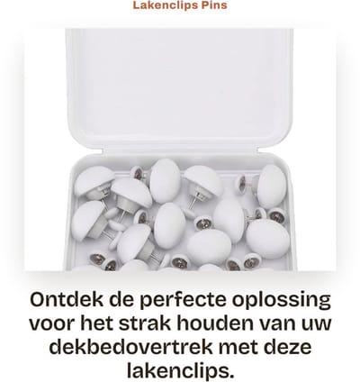 Dailygoods- Lakenclips Stevige Bevestiging - Dekbedovertrekclips - Veilig Ontwerp - Comfortabele Aanraking - Multifunctioneel - Zachte Stof