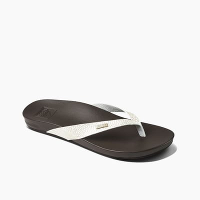Reef Cushion Court Teenslippers - Zomer slippers - Dames - Wit - Maat 37,5