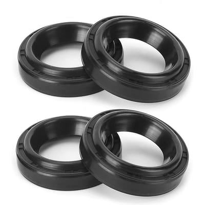 4 stuks Bougiebuisafdichting Pakking 12342P08004 Past voor Honda Acura MDX 2001 black