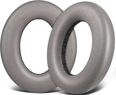 Hoogwaardige oorkussens voor Sennheiser HDB 630/Momentum 5/Momentum 4 draadloze hoofdtelefoons, van luxe lamsleer met geluidsisolerende schuim voor optimaal comfort en geluidskwaliteit