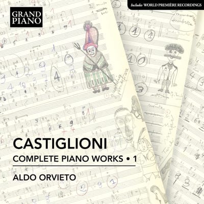 Aldo Orvieto - Castiglioni: Complete Piano Works, Vol. 1 (CD)