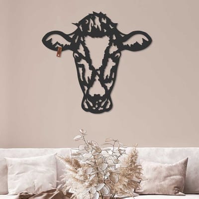 FBRK. Geometrische Cow M - Black