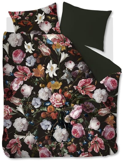 Ambiante Flowerbomb dekbedovertrek - Tweepersoons - 200x200/220 cm - Multi