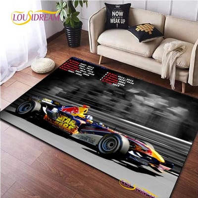 Raceauto Patroon Kleed voor Slaapkamer Woonkamer Tapijt voor Keuken Vloermatten Huisdecoratie Alfombra Kinderspel Antislip Vloerkussen Kleed 40x60cm