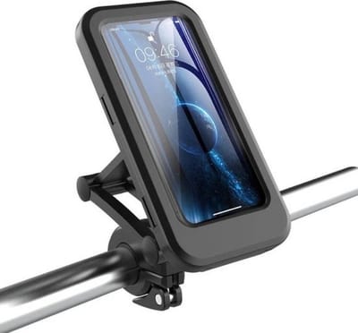 Knaak Telefoonhouder - Waterdicht - Anti-Schok - Universeel - 360° Draaibaar - Tot 6,5 inch