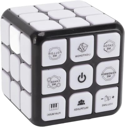 Elektronisch Geheugenspel - Puzzel Kubus - Hersentraining - Knipperende Lichtjes - 75 cm - Multicolor
