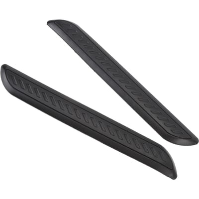 2 STUKS Bumperbeschermstrip Links Rechts Glanzend Zwart Sterke Bescherming Rubber Bumperbeschermer Sierlijst voor gray