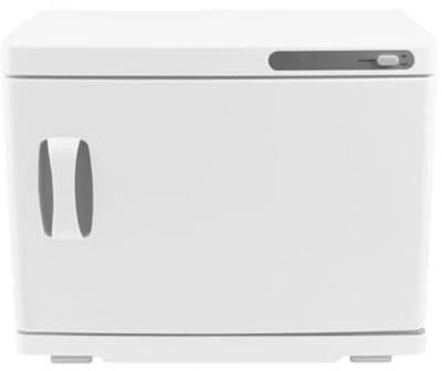 Handdoekverwarmer - Handdoekenstomer - Salon Hygiëne - Met UV lamp - 70 handdoeken - Wit