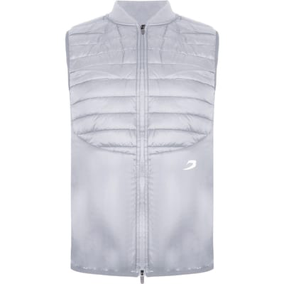 BoxRaw Nelson heren lichtgrijs gilet