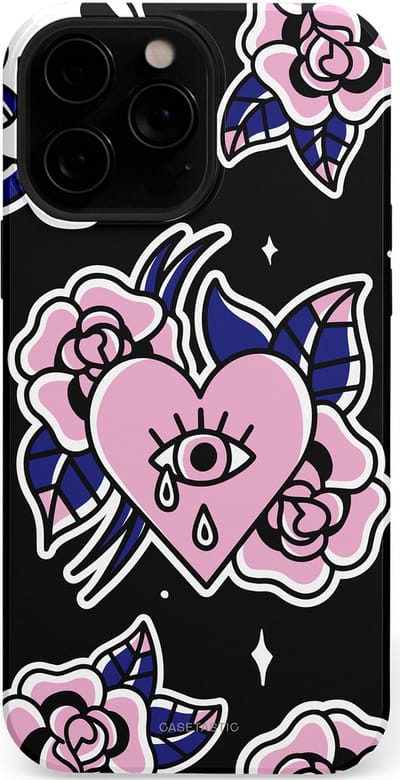 Casetastic Hoesje Geschikt voor Apple iPhone 13 Pro Magsafe - Stijlvolle Beschermende Duo-layer Case - Eindeloze passie