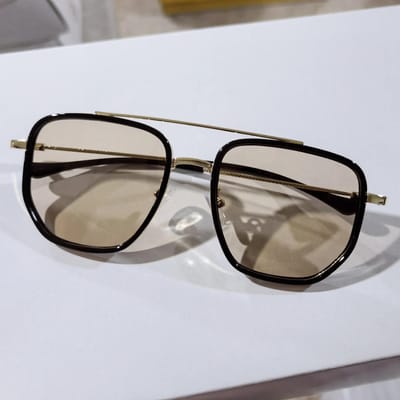Vintage Vierkante Zonnebril Vintage Trendy Ontwerp Zonnebril Mannen Stijlvolle Zwarte Tinten Bril voor Rijden Vissen UV400
