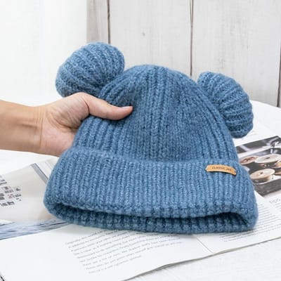 Bonnets pour femmes pour l'hiver Bonnets en cachemire Chapeaux Chapeau de pêcheur Rayé Chaud Doux Chaud Bonnet unisexe One Size