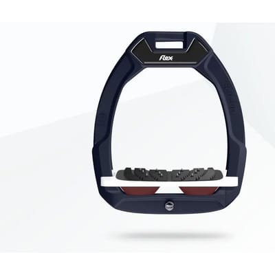 Veiligheidsbeugels voor het rijden Gehoekt Ultra Grip Bruin/Wit/Bordeaux Flex-On Safe-On