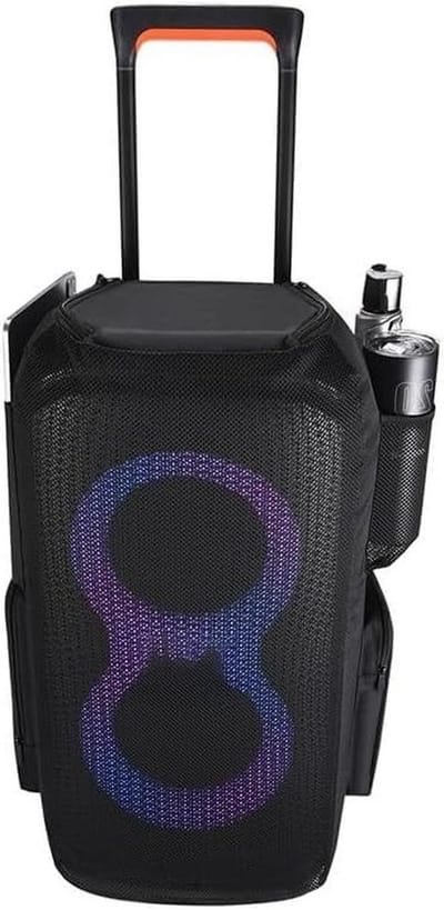 Luidspreker Draagtas - Beschermhoes Speaker - Muziek Buiten - Stof- en Krasbestendig - 65 x 34 x 34 cm - Zwart