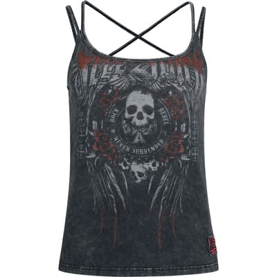 Rock Rebel by EMP - Rock Top - Free Spirit - M tot XXL - voor Vrouwen - meerkleurig