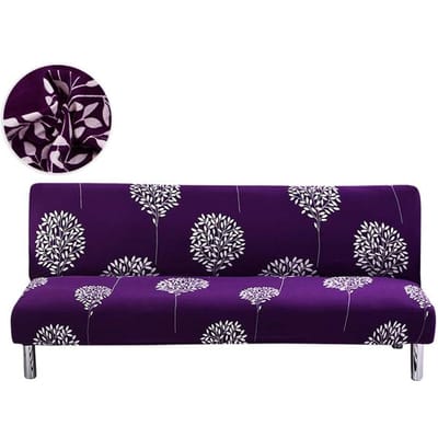 Bedrukt patroon Woonkamer Luxe bankhoes Elastische pantoffels Sectionele bankhoes Armloze bankhoes Gemakkelijk te demonteren Z 150-185CM