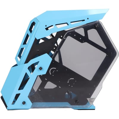 Desktop Behuizing Gaming USB3.0 Hoge Snelheid Transmissie Transparant Ontwerp Goede Warmteafvoer gray