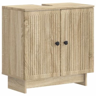 vidaXL - Wastafel - kabinet - voor - de - badkamer - EDE - Sonoma - Eiken