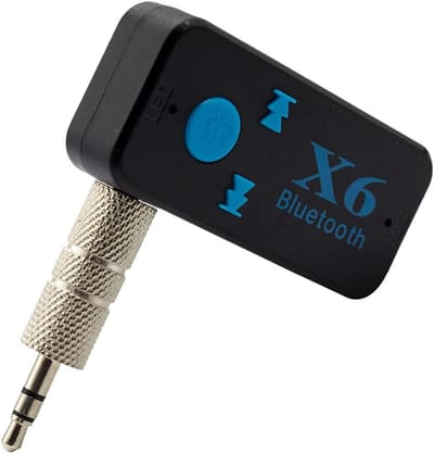 Audio Streamer - Muziek Ontvanger - Draadloos Muziek Luisteren - Snelle Oplaadtijd - 3.5mm AUX - Blauw