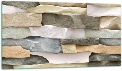 TMK ArtDeko - Snijplank - 52x30cm - Glas - Inductie Geschikt