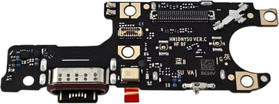 Honor, Oplaadconnector voor Honor 400 USB-C en SIM-lezer met geïntegreerde microfoon, Zwart