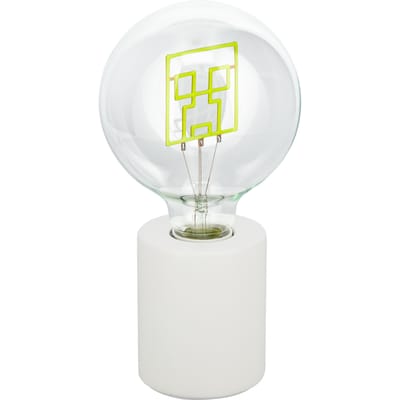 Minecraft Creeper Led Neon Bulb Lamp Uk