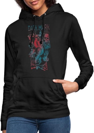 Harry Potter Duistere Teken & Gruzielement Ontwerp Hoodie Dames