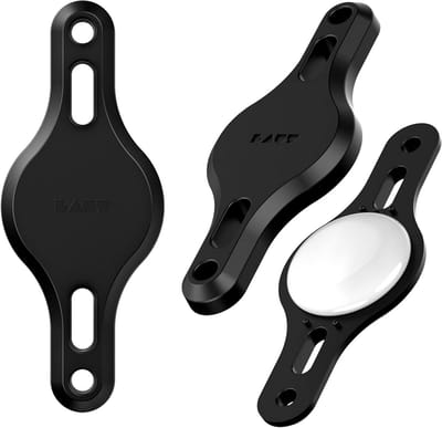 Fleshouder Bevestiging - Fietshouder Accessoire - Fietsen Organiseren - Verborgen Plaatsing - 9.48 x 3.78 cm - Zwart
