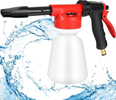 Tuinslang Spuitpistool - Antislip Handvat en Schuimfunctie - 1L
