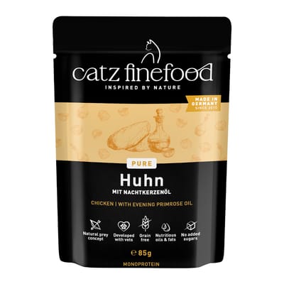 catz finefood Pure Pouch 8 x 85 g - No. 103 Kip (8 x 85 g)