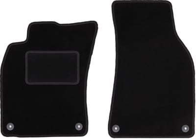 Voormatten zwart voor: Audi A6 C6 FL sedan, stationwagen, avant (2006-2011)