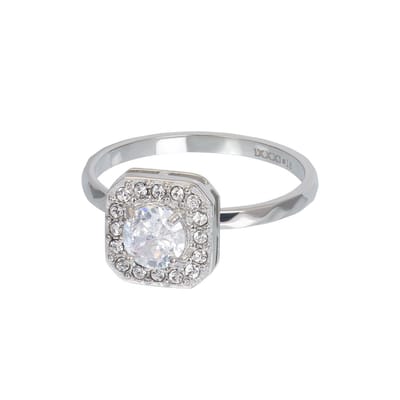 Fame-Halo-Zilverkleurig-Dames Ring