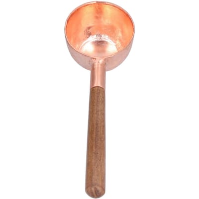 Cuillère à café en cuivre Cuillère à mesurer pour grains de café, thé, sucre, épices pour la maison, le bar, le salon de thé, le lait