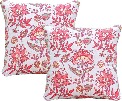 Set van 2 Kussenshoes 45x45cm | Buiten kussenhoezen | kussensloop | sierkussens | cushion cover | katoen | Cotton Canvas digital print