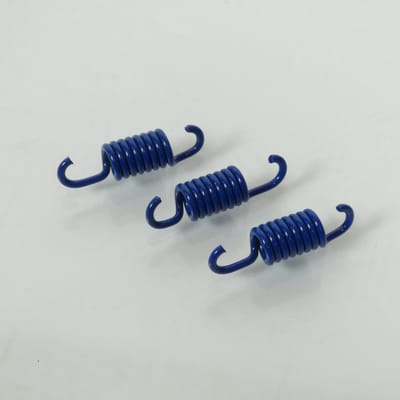 3 Ressort d'embrayage Carenzi bleu pour scooter MBK 50 Spirit modele long 32mm