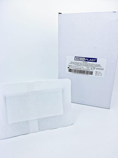 Mediplast Non-Woven Eilandpleister 10cm x 15cm - Doos 50 stuks