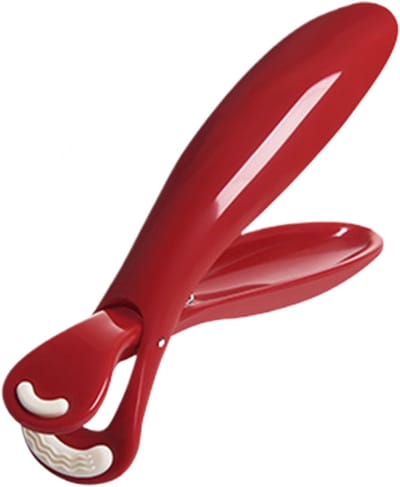 Plaat Tang - Antiverbrandingsclip - Hete Borden Pakken - Niet-Glijdende Greep - 18.9 cm - Rood