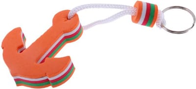 Jumada's - Ontdek de Ultieme Drijvende Sleutelhanger - Voor Bootliefhebbers en Watersportfanaten - Verlies nooit meer je Sleutels in het Water - Met Handig Anker Design - In Opvallend Oranje