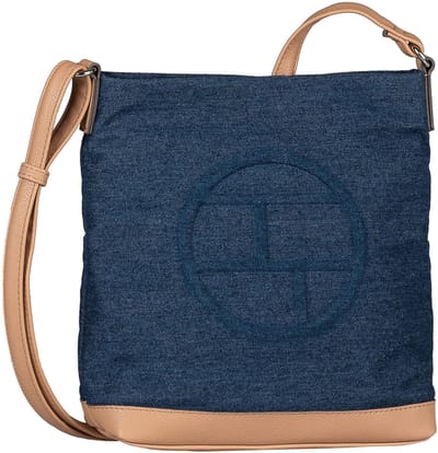 TOM TAILOR schoudertas Gilda Crossbody Bag Denim Blue donkerblauw