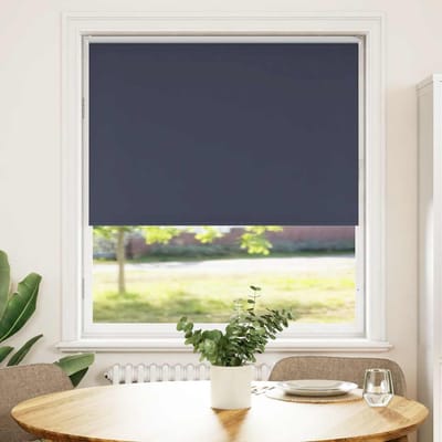 vidaXL - Rolgordijn - verduisterend - 90x130cm - stofbreedte - 85,7 - cm - polyester
