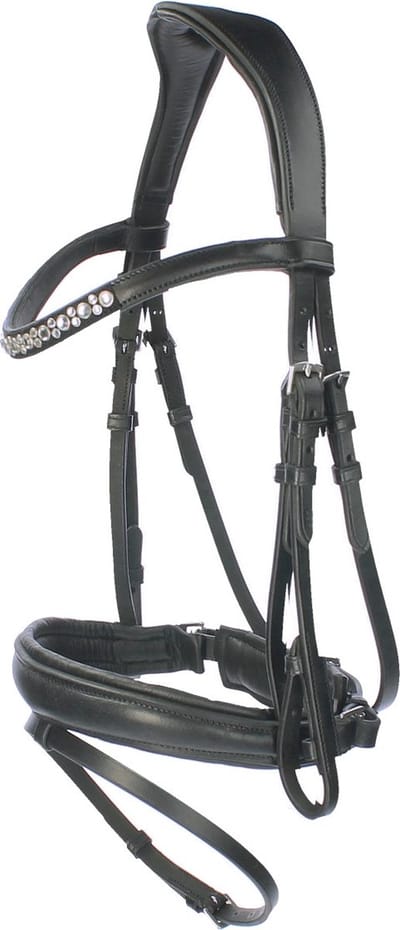 Horsegear Hoofdstel Horsegear Hghonestus Zwart