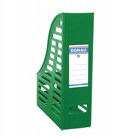 Donau A4 Documentenbak PP Groen Opvouwbaar - 85mm Breedte