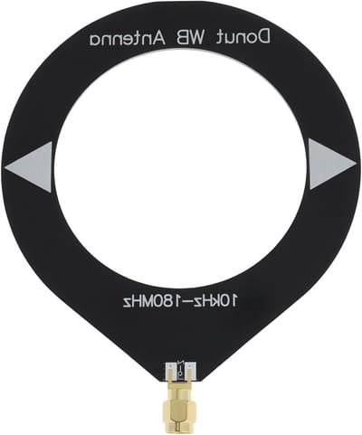 10kHz-180MHz Mini Circle Antenne - Donut Broadband Antenne voor Radio, Walkie-Talkie en SDR Toepassingen