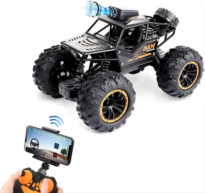 DreamGoods Bestuurbare Auto met Camera - RC Auto voor Volwassenen & Kinderen - Offroad Race Car - voor Buiten en Binnen