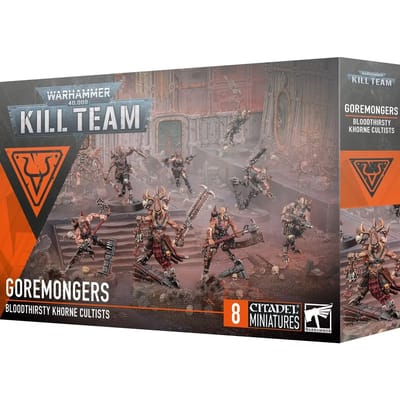 Warhammer 40.000 40K - Kill Team - Goremongers - Bloodthirty Khorne Cultists - 103-89